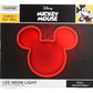 Disney Lámpara de pared Mickey LED Neon
