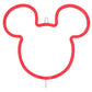 Disney Lámpara de pared Mickey LED Neon