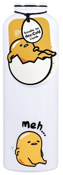 Sanrio Botella de agua metal Gudetama