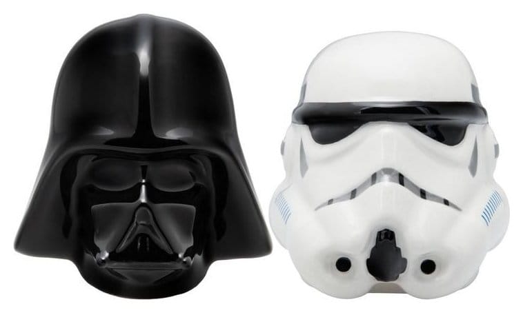 Star Wars Salero y Pimentero Darth Vader and Stormtrooper
