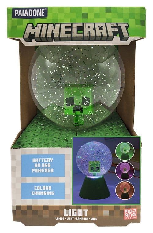 Minecraft Lámpara LED Glitter Ball