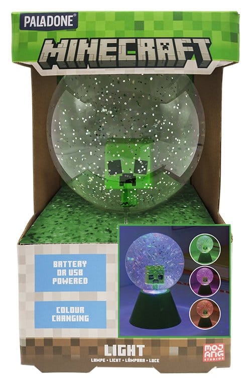 Minecraft Lámpara LED Glitter Ball