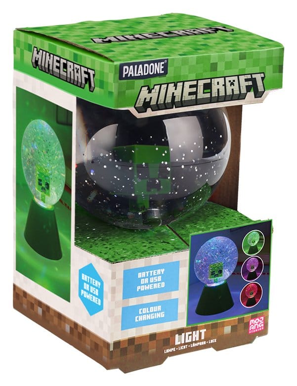 Minecraft Lámpara LED Glitter Ball