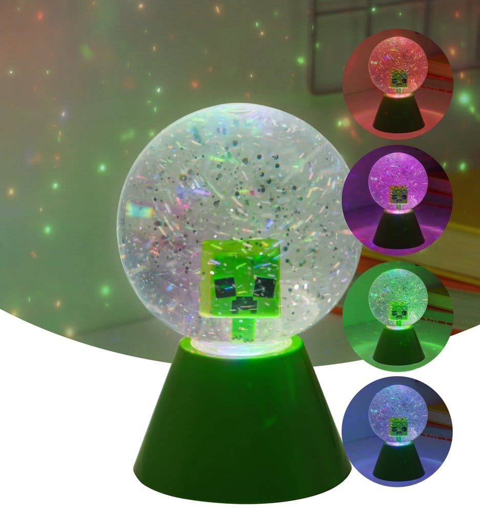 Minecraft Lámpara LED Glitter Ball