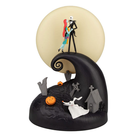 Pesadilla antes de Navidad Lámpara Diorama Jack & Sally