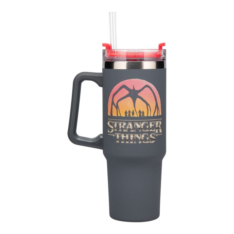 Stranger Things 5 Vaso con paja 900 ml