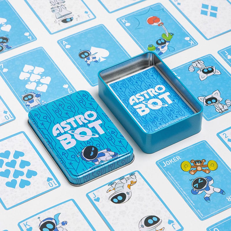 Astro Bot Baraja de Naipes Metal