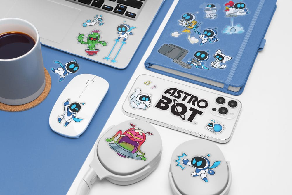 Astro Bot Set de Pegatinas Vinilo Astro Bot