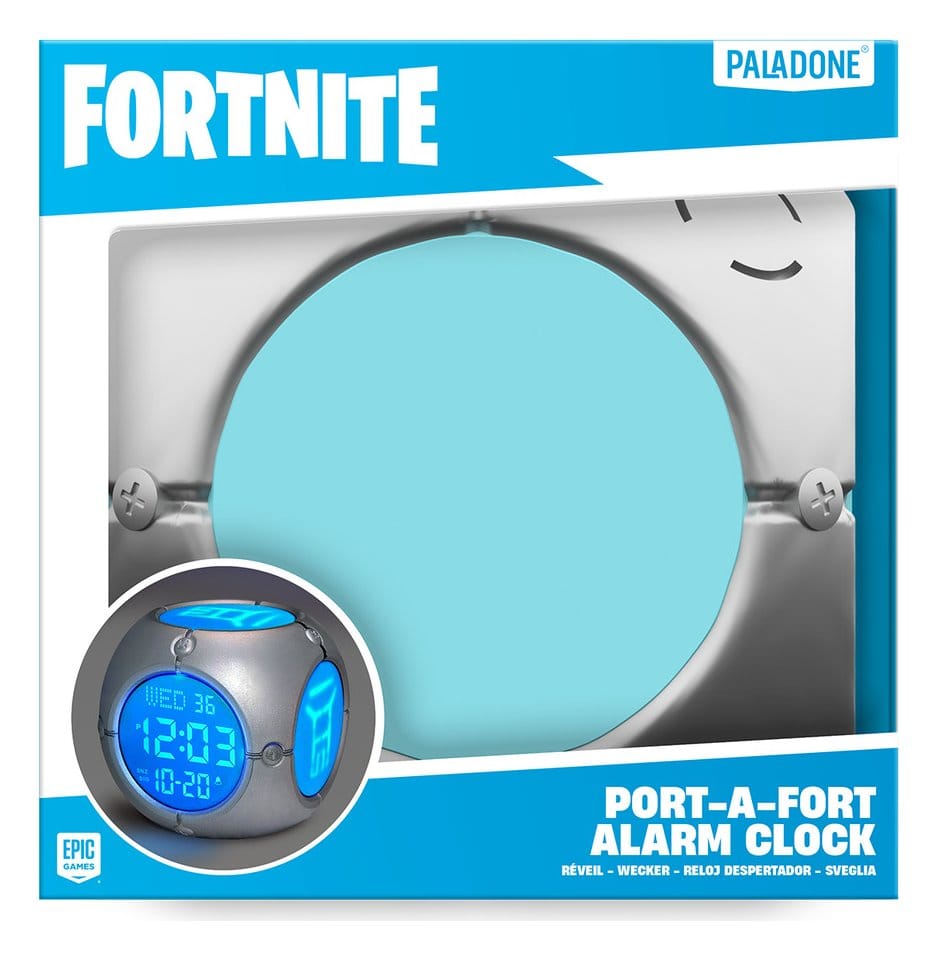 Fortnite despertador Port a Fort 3D 11 cm