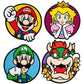 Super Mario Pack de 4 Posavasos