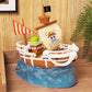 One Piece Lámpara Diorama 27 cm