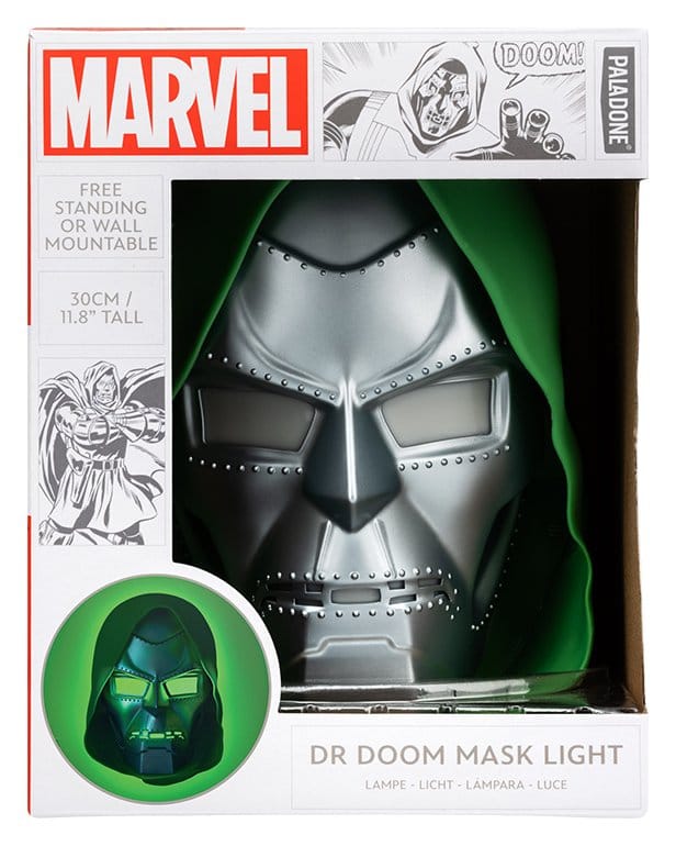 Marvel Universe Lámpara Dr Doom Mask 22 cm