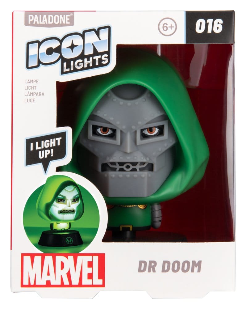 Marvel Universe Icon Lámpara Dr Doom 11 cm