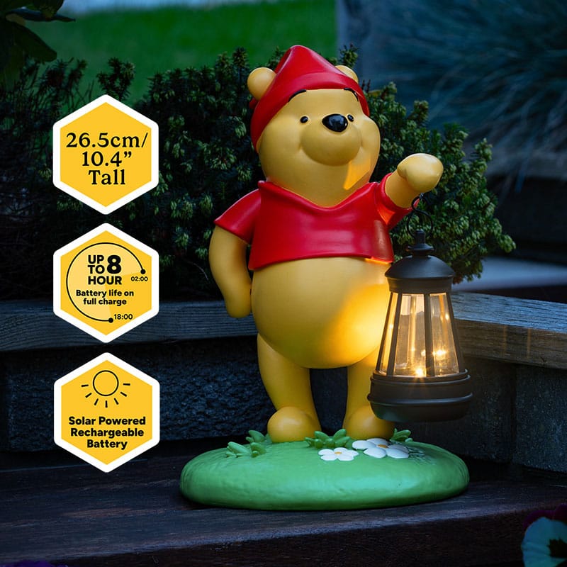 Disney Lámpara LunaGlo Winnie-the-Pooh Gnome 27 cm