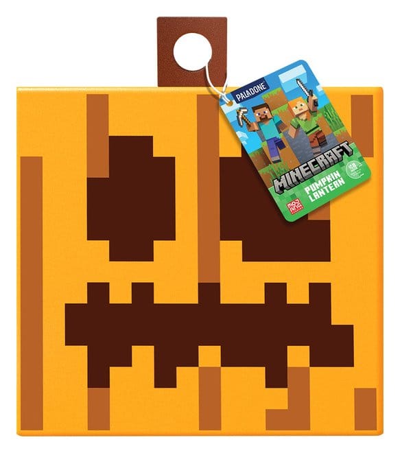 Minecraft Lámpara Jack O Lantern Linterna de Calabaza 23 cm