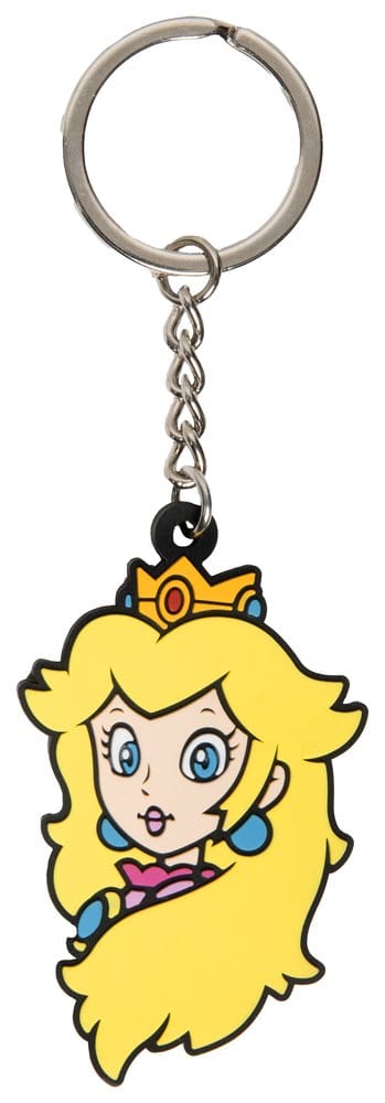 Super Mario Llavero Princess Peach PVC 6 cm