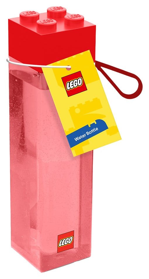 Lego Botella de agua de plástico Ladrillo Rojo