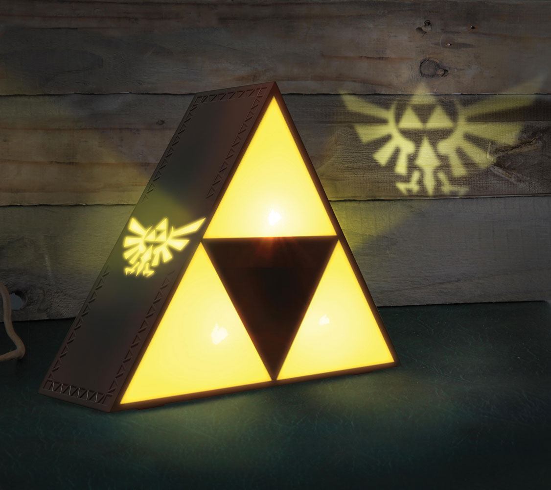 Legend of Zelda Lámpara Triforce 20 cm