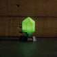 Legend of Zelda lámpara 3D Green Rupee 10 cm