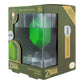 Legend of Zelda lámpara 3D Green Rupee 10 cm