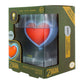 Legend of Zelda lámpara 3D Heart Container 10 cm