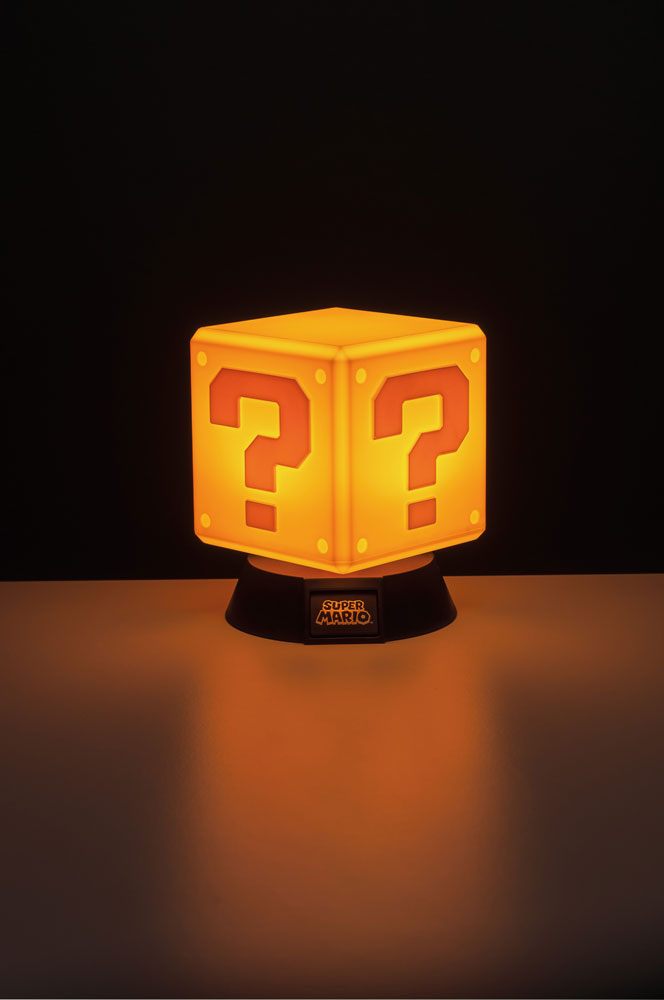 Super Mario lámpara 3D Question Block 10 cm - Z POP Toys