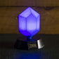 The Legend of Zelda Bros lámpara 3D Icon Blue Rupee 10 cm