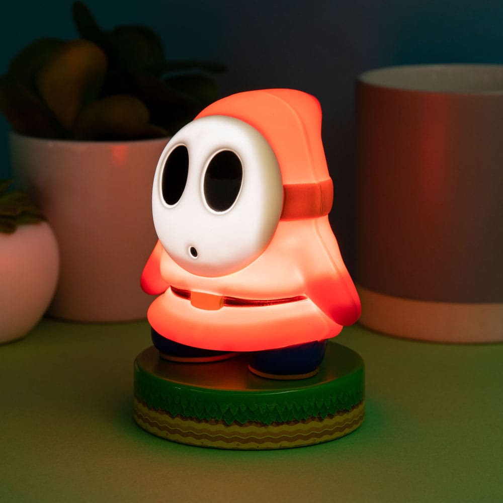Super Mario Lámpara Icons Shy Guy 11 cm