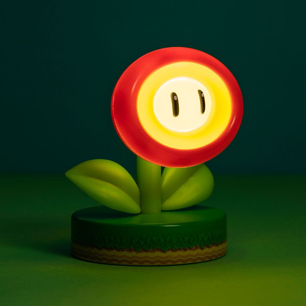 Super Mario lámpara Icon Fire Flower (V2) - Z POP Toys