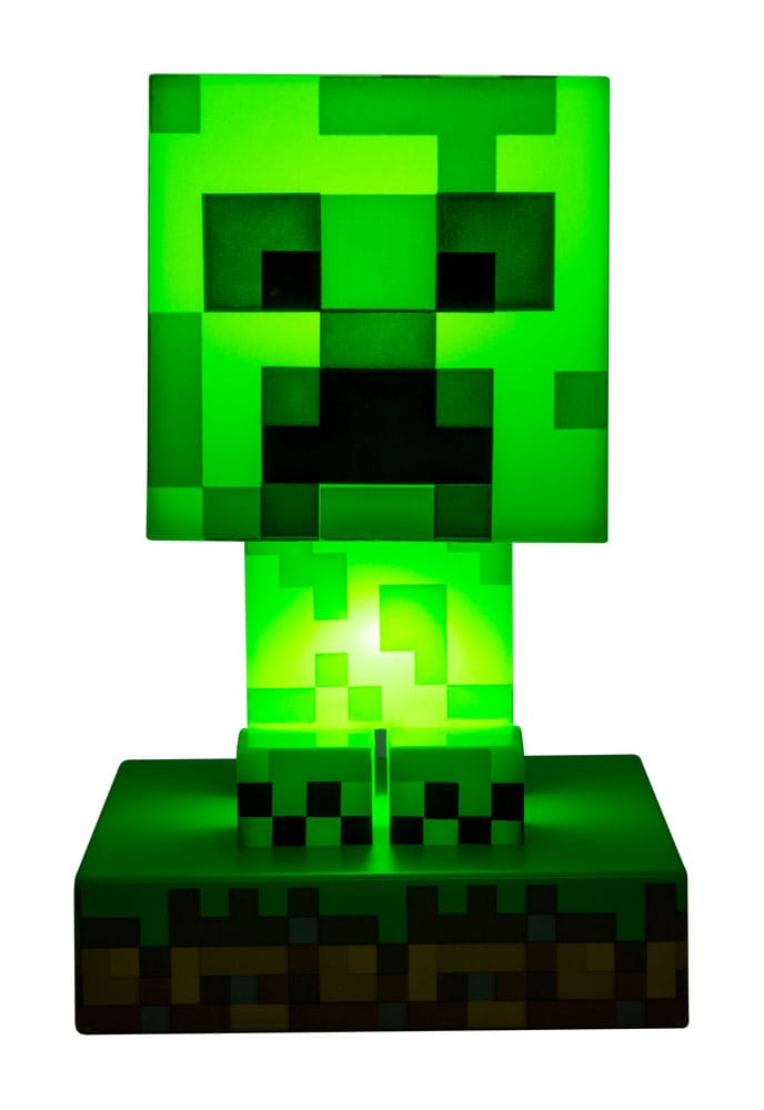 Minecraft Lámpara Icons Creeper 11 cm