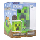 Minecraft Lámpara Icons Creeper 11 cm