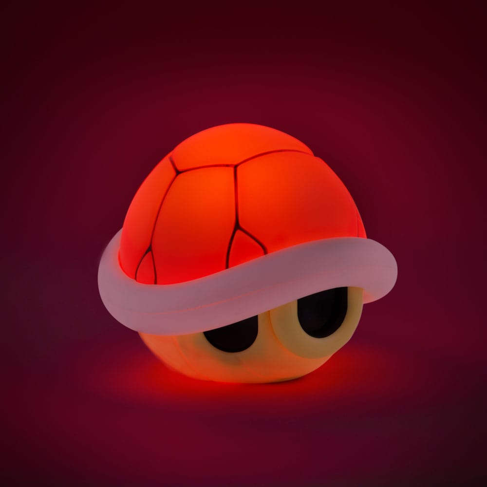Mario Kart Lámpara con sonido Red Shell 12 cm