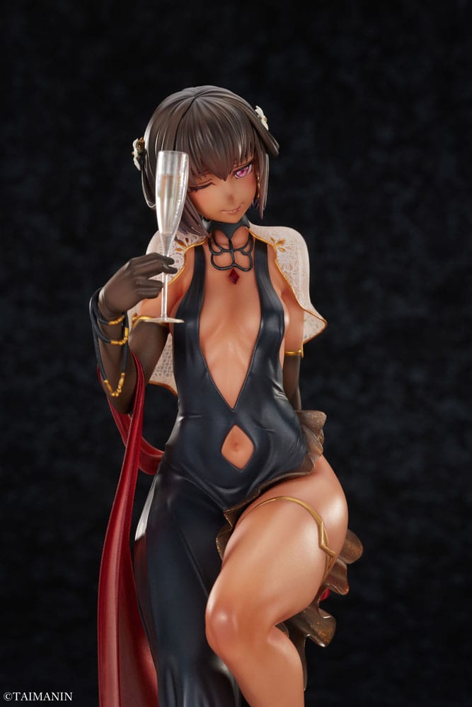 Taimanin RPGX Estatua 1/6 Adult Yukikaze Night Party Dress Ver. 26 cm - Z POP Toys