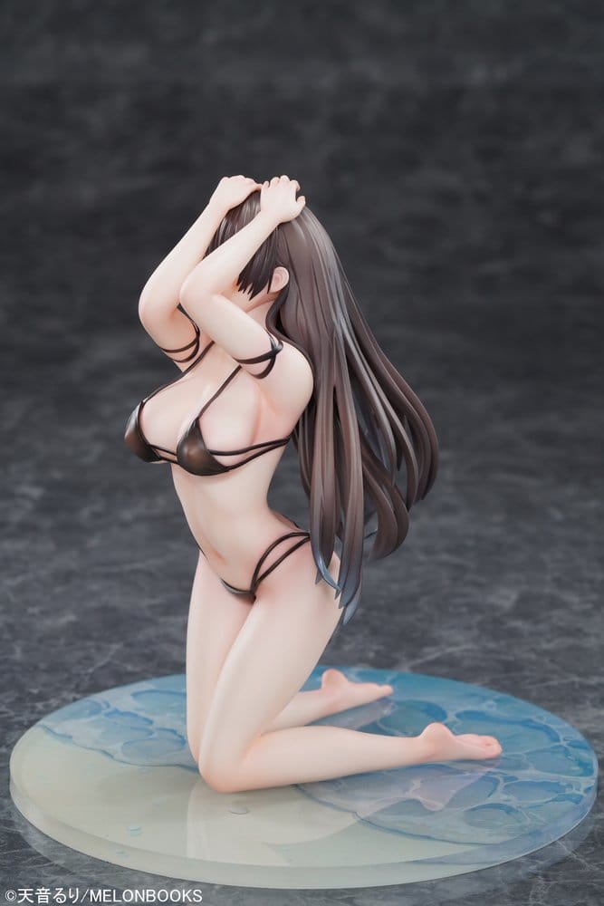 Original Character Figura PVC 1/6 Ruri Amane Illustration - Swimsuit Sugata no Mimi-san 17 cm