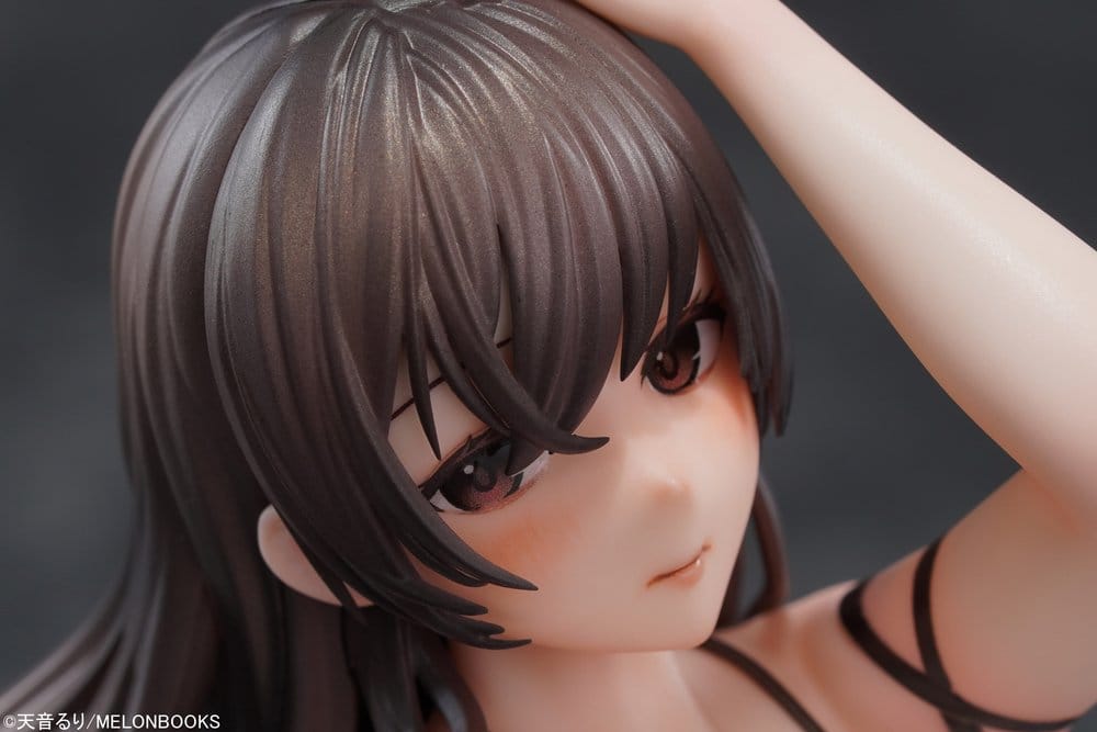 Original Character Figura PVC 1/6 Ruri Amane Illustration - Swimsuit Sugata no Mimi-san 17 cm