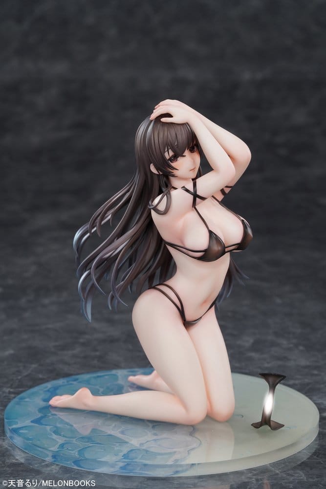 Original Character Figura PVC 1/6 Ruri Amane Illustration - Swimsuit Sugata no Mimi-san 17 cm