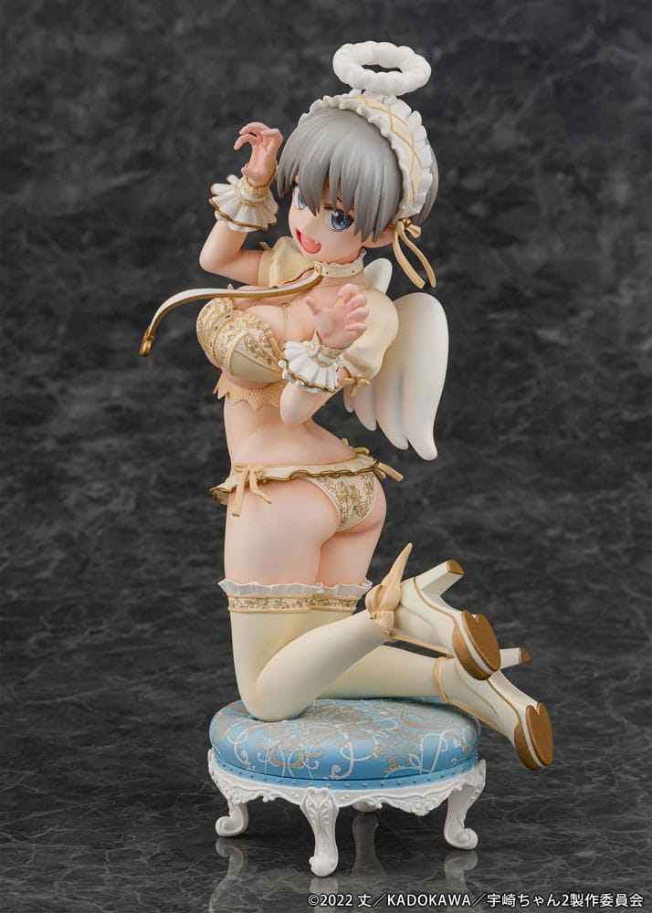 Uzaki-chan Wants to Hang Out! Estatua PVC 1/7 Hana Uzaki Angel Ver. 19 cm - Z POP Toys