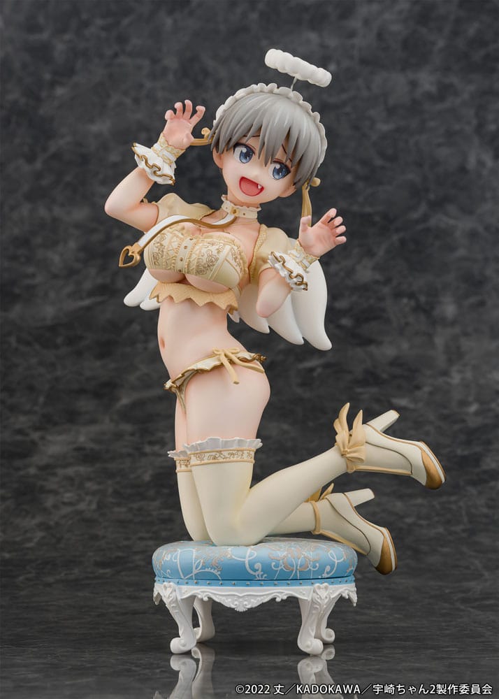 Uzaki-chan Wants to Hang Out! Estatua PVC 1/7 Hana Uzaki Angel Ver. 19 cm - Z POP Toys