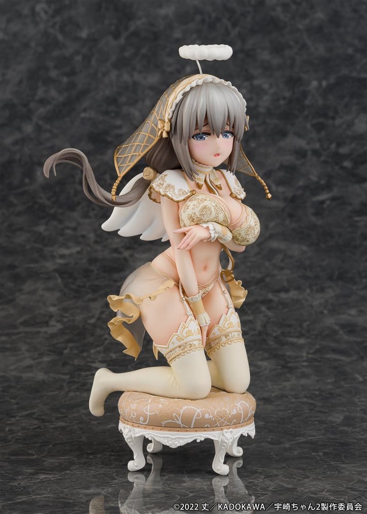 Uzaki-chan Wants to Hang Out! Estatua PVC 1/7 Tsuki Uzaki Angel Ver. 19 cm
