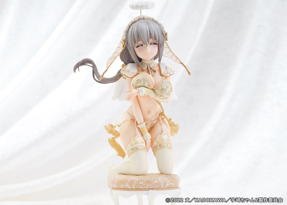 Uzaki-chan Wants to Hang Out! Estatua PVC 1/7 Tsuki Uzaki Angel Ver. 19 cm