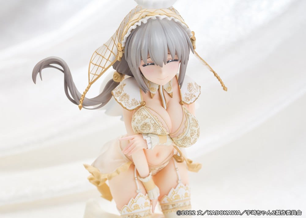 Uzaki-chan Wants to Hang Out! Estatua PVC 1/7 Tsuki Uzaki Angel Ver. 19 cm