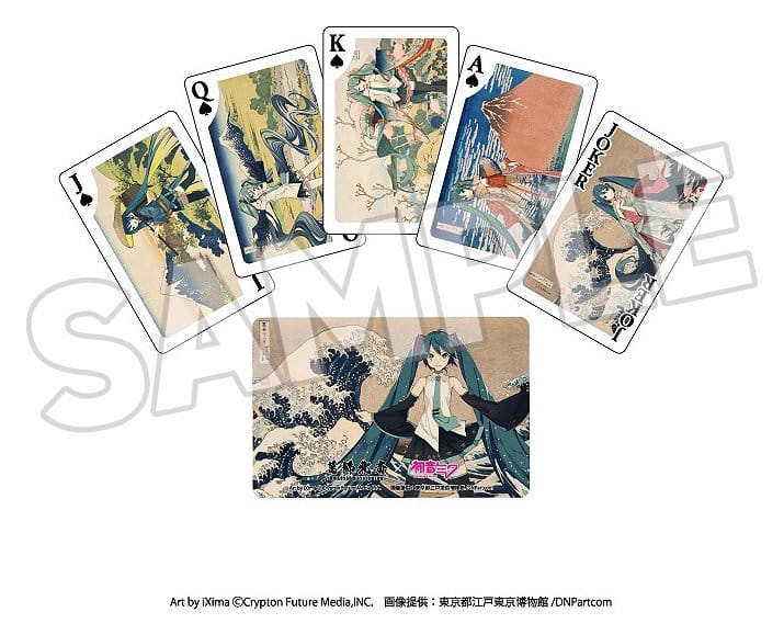 Katsushika Hokusai x Hatsune Miku Baraja