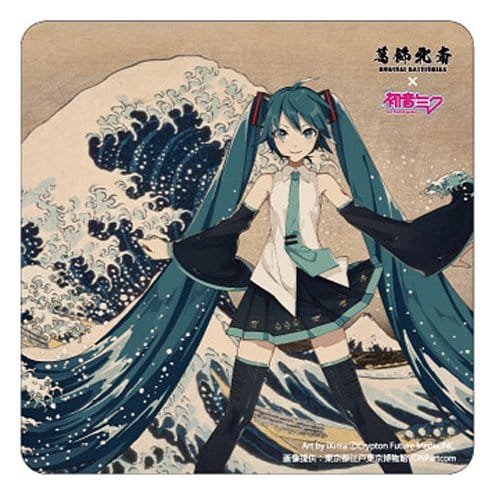 Katsushika Hokusai x Hatsune Miku Imán Car Thirty-six Views of Mount Fuji/The Great Wave off Kanagawa