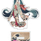 Hatsune Miku x Katsushika Hokusai iXima Surtido de soportes acrílicos troquelados 10 cm