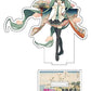 Hatsune Miku x Katsushika Hokusai iXima Surtido de soportes acrílicos troquelados 10 cm