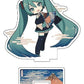 Hatsune Miku x Katsushika Hokusai iXima Surtido de soportes acrílicos troquelados 10 cm