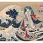 Hatsune Miku x Katsushika Hokusai iXima Postcard The Great Wave off Kanagawa (10)