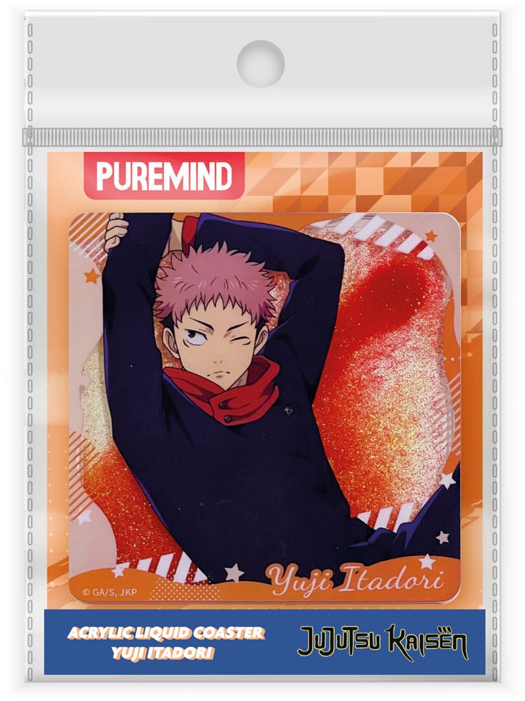 Jujutsu Kaisen Líquido acrílico Posavasos Itadori