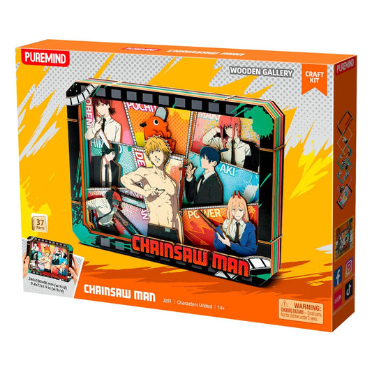 Chainsaw Man Maqueta Wooden Gallery (L) Charaters United - Z POP Toys