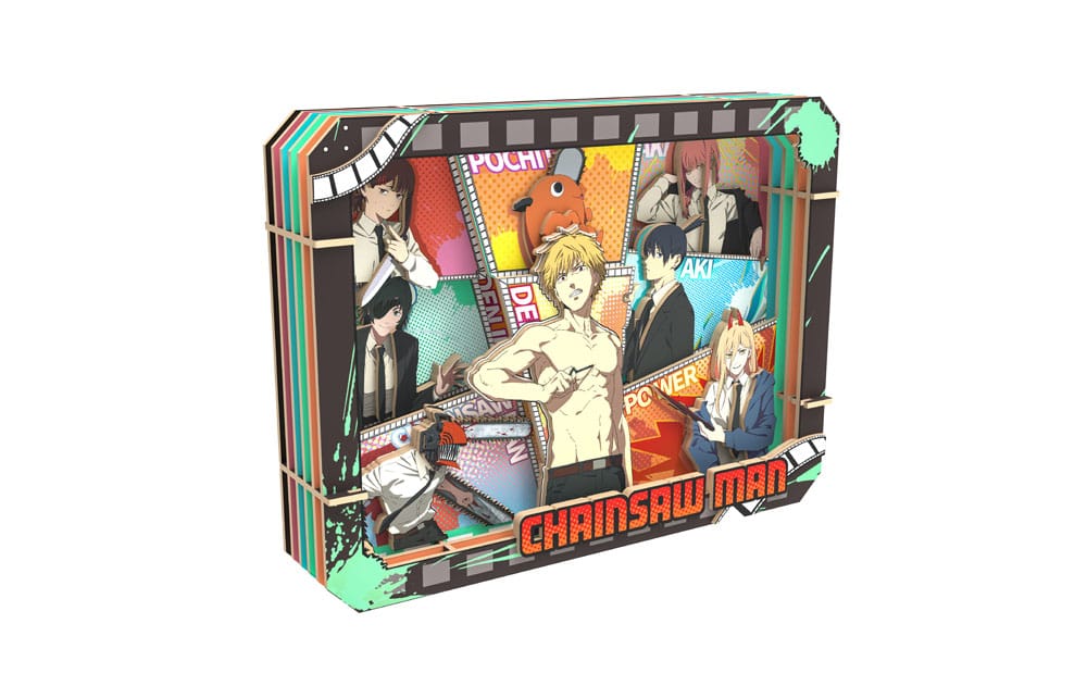 Chainsaw Man Maqueta Wooden Gallery (L) Charaters United - Z POP Toys